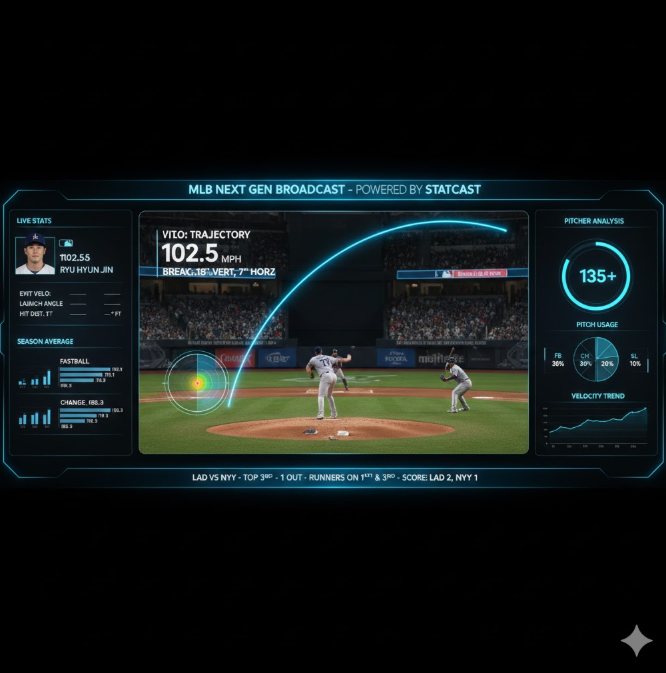 MLB Statcast 데이터 그래픽