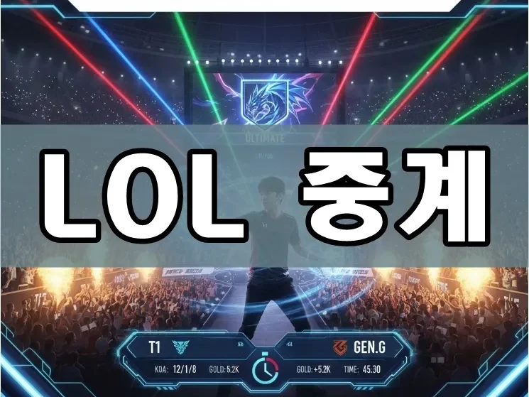 LOL 중계