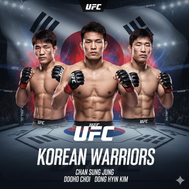 UFC 한국 선수 표지