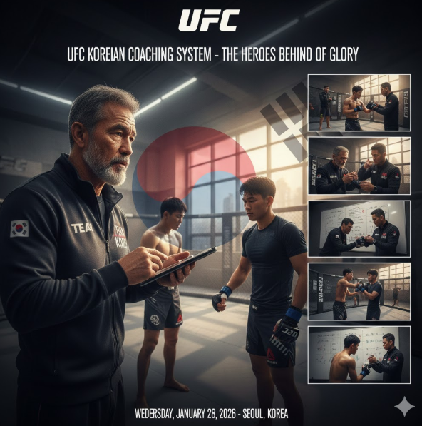 디테일한 코칭 과정: 우측의 분할 컷들을 통해 미트 트레이닝, 전술 브리핑, 화이트보드를 활용한 기술 분석 등 다각도로 이루어지는 체계적인 훈련 과정을 생생하게 묘사했습니다.