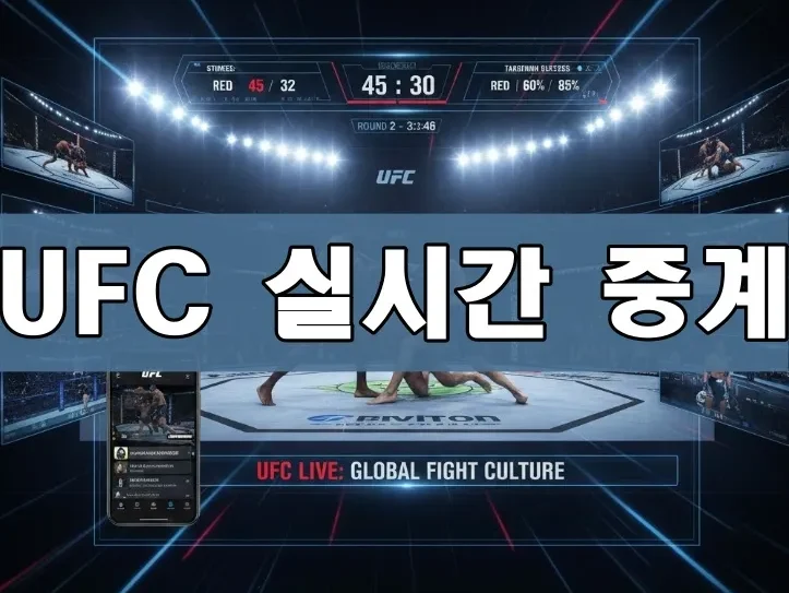 UFC 실시간 중계