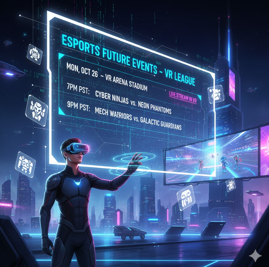 e스포츠 경기 일정 미래 일러스트, e스포츠 경기 일정 미래 일러스트,